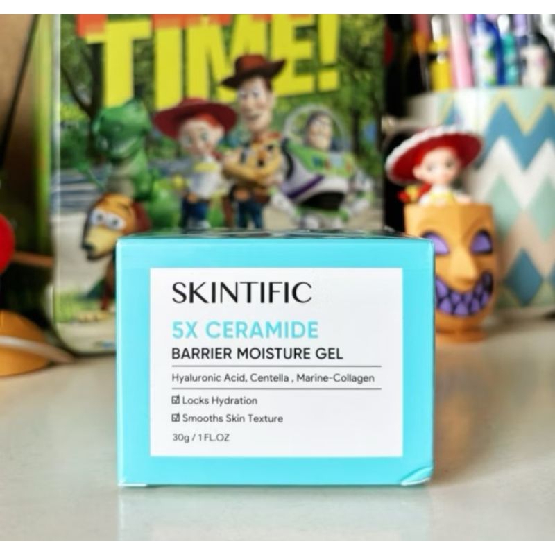 SKINTIFIC 5X Ceramide Barrier Moisturizer Gel บาเรียร์ มอยเจอร์ไรเซอร์ เจล สกินทิฟิก ครีมทาหน้า