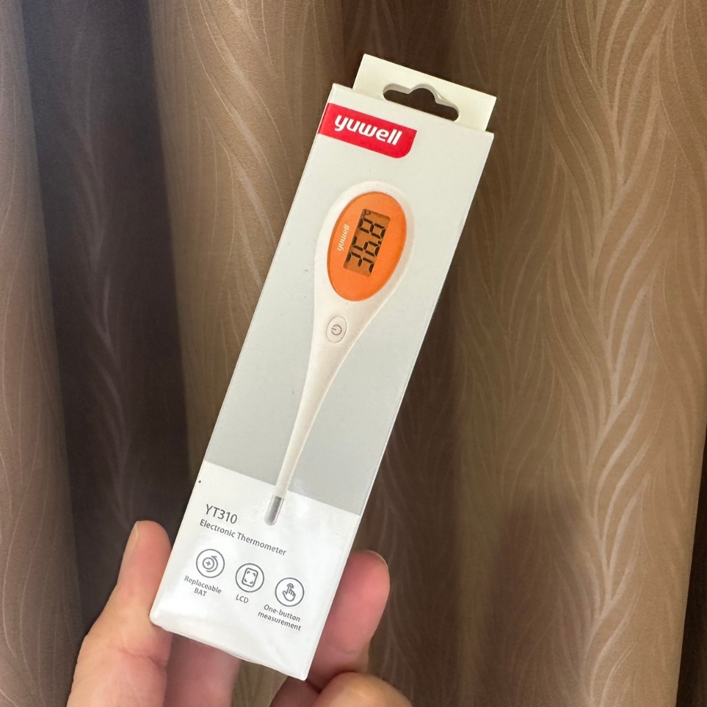 Yuwell  YT310 เครื่องวัดอุณหภูมิ อิเล็กทรอนิกส์ ปลายแข็ง Thermometer