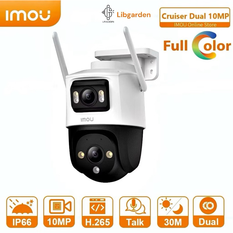 กล้องวงจรปิด Imou Cruiser Dual Lens 10MP ราคาถูก รับประกัน 2 ปี