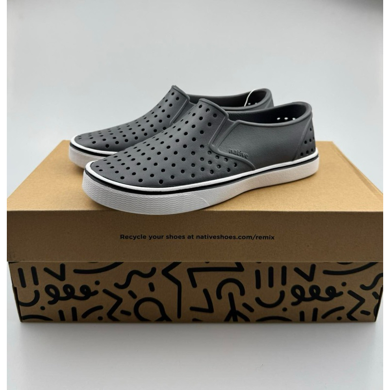 Native Miles (สีเทา) รองเท้าเด็กงานใหม่