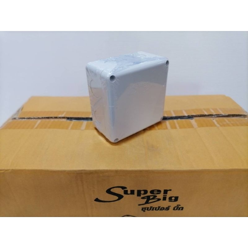 กล่องกันน้ำSuperBig4.2"×4.2"ลังละ40ใบ