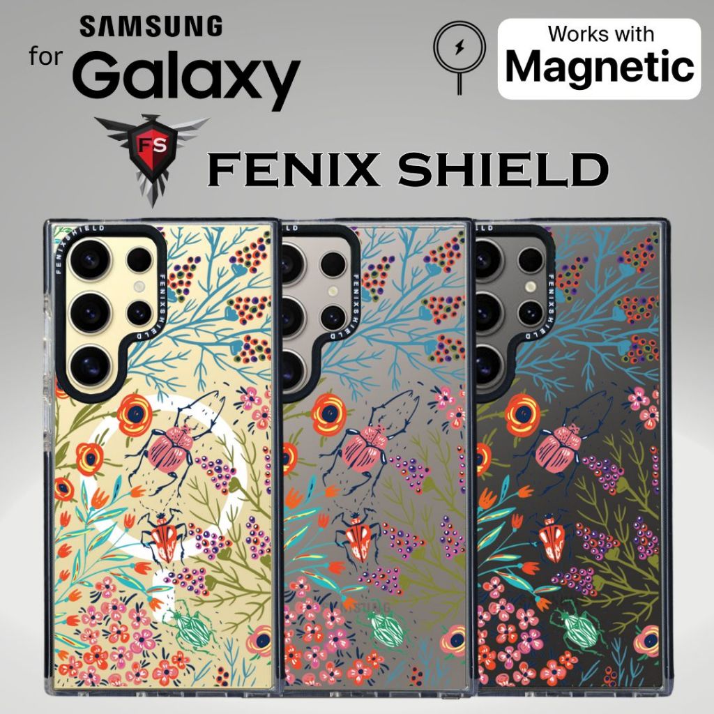เคส FenixShield Ultra Hybrid [ SPRING ] สำหรับ Samsung Galaxy S25 / S24 / S23 / S22 / FE / Plus / Ul