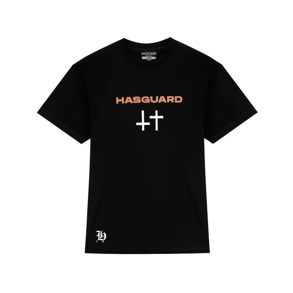 HASGUARD T-Shirt  Jesus  Cross