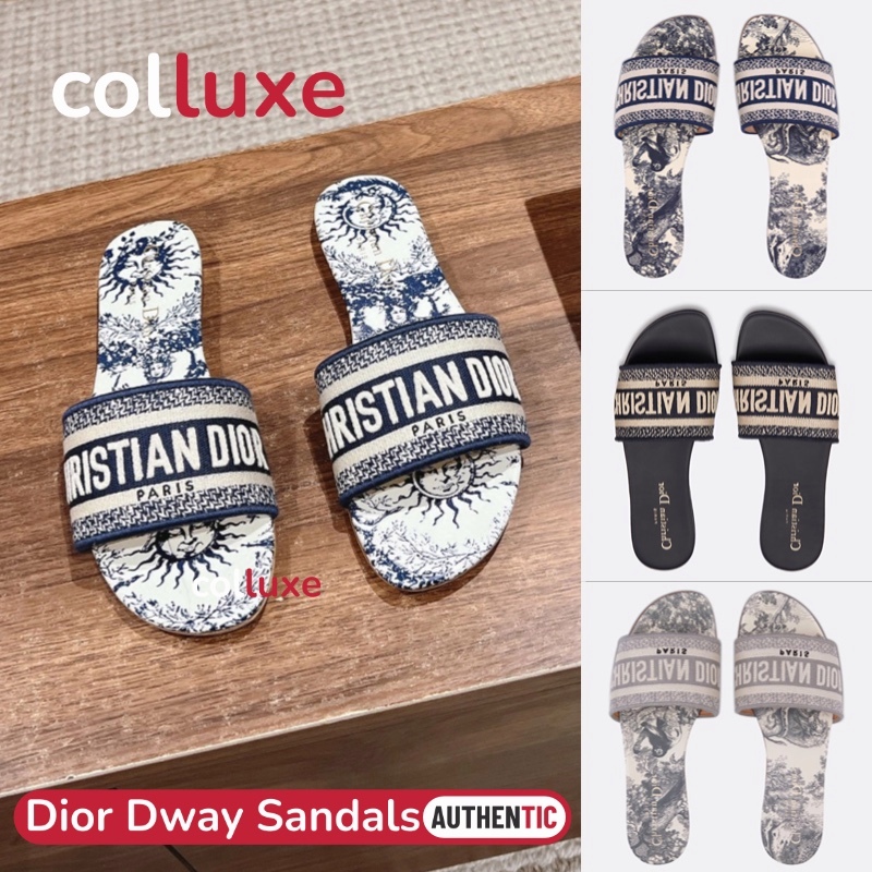 Dior Dway Slippers รองเท้าแตะ