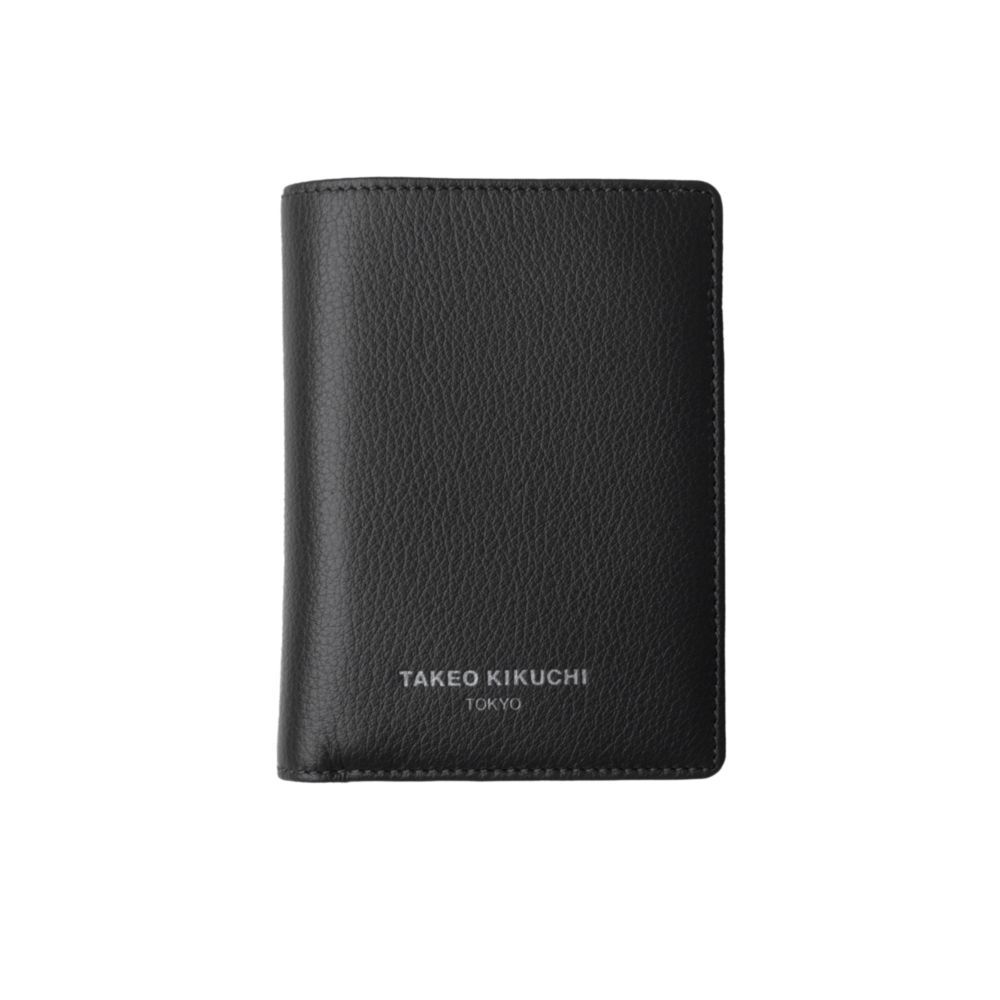 TAKEO KIKUCHI กระเป๋าสตางค์ใบสั้น SOFT LEATHER WALLET WITH MINICASE