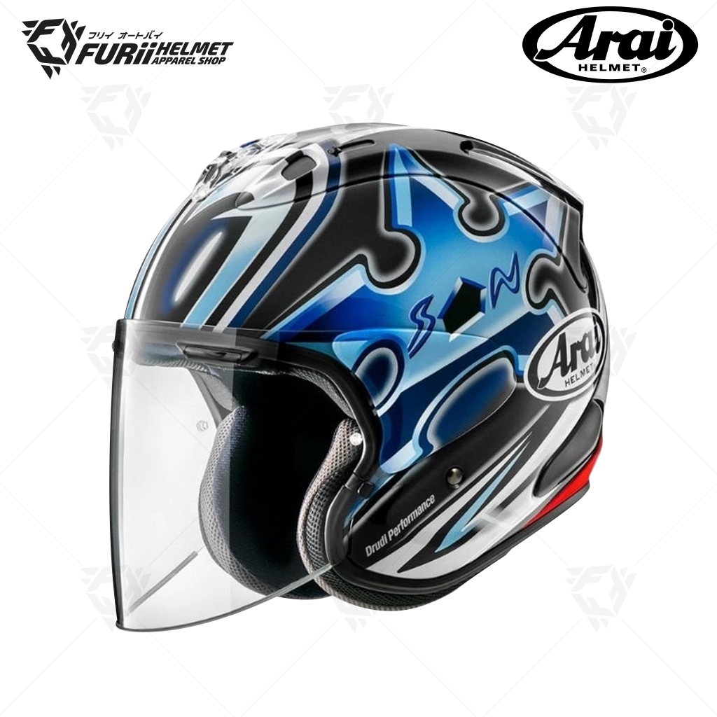 [ ชำระเต็มจำนวน ] หมวกกันน็อค ARAI SZ-R EVO NAKANO SHURIKEN SILVER หมวกกันน็อคแท้ศูนย์ไทย