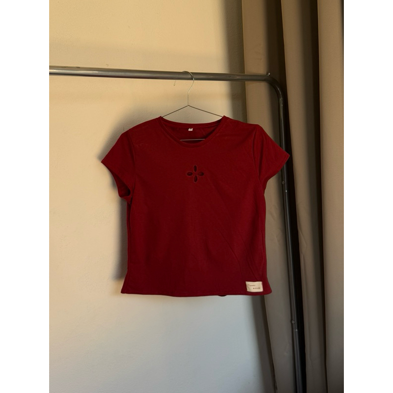 𝑭𝒍𝒐𝒘𝒆𝒓.𝒎𝒐𝒐𝒅𝒅 // Baby Flower. Cherry red