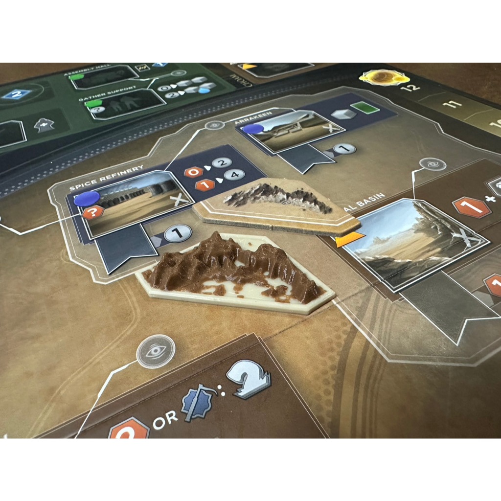 [Plastic] Dune Imperium Uprising Board Game: Shield Wall - ชุดอัพเกรดทรัพยากรสำหรับเกมดูน อิมพีเรียล