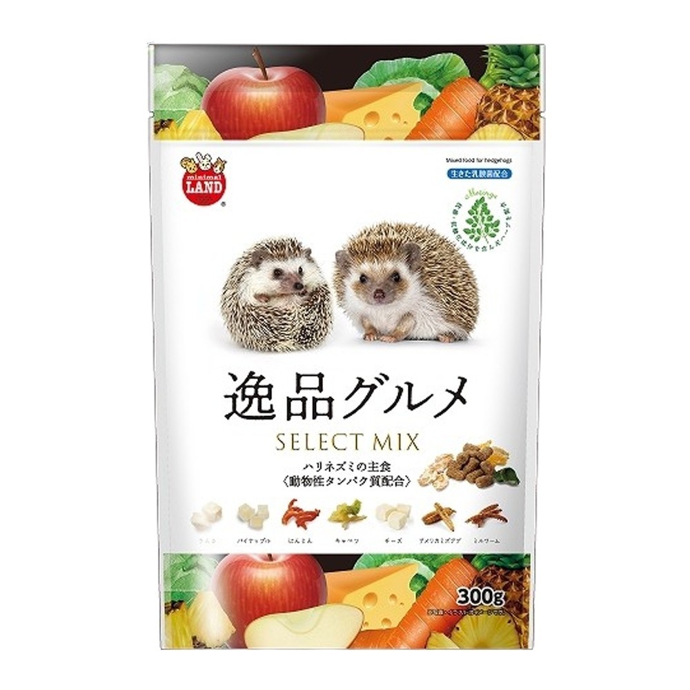 Marukan ML-597 อาหารเม่นแคระ Mixed ยกถุง  300g