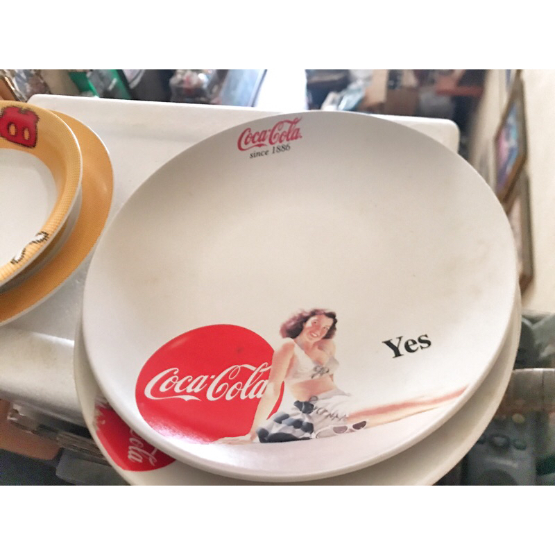 Coca-Cola จานเซรามิคของใหม่งานสะสม