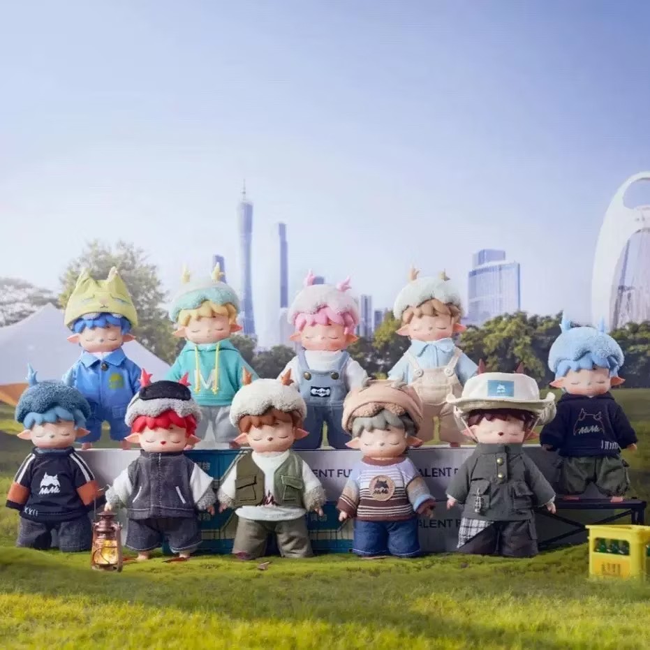 (ใช้โค้ดFashionลด30%ได้) พวงกุญแจ Mimi City Walk Series ลุ้นซีเครต กล่องสุ่ม ของแท้ Heyone