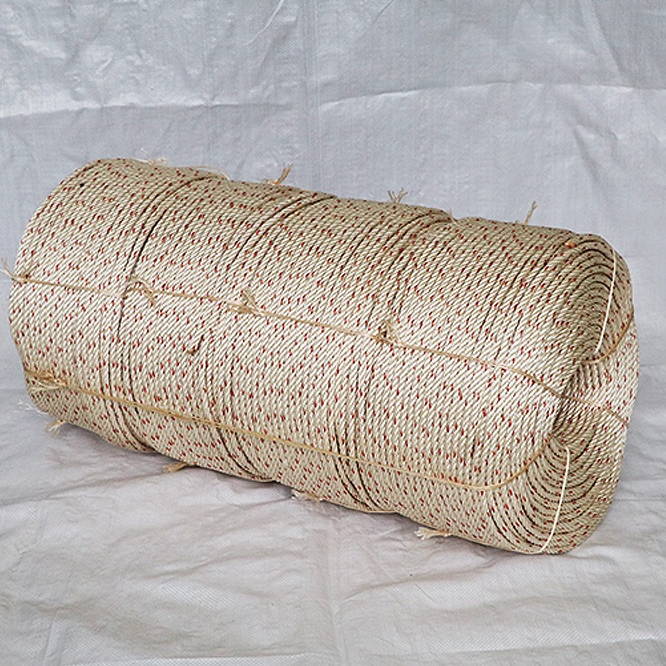 เชือกใยยักษ์ (ยกม้วน200เมตร) หนา4มิล 6มิล 8มิล 9มิล 12มิล เชือกประมง โรยตัว เชือกแมว จูงวัว ผูกเรือ เชือกชักเย่อ ทนแดด - รูปที่ 7