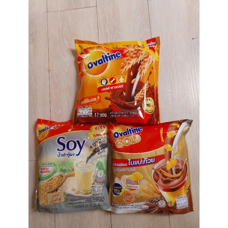 🐷ส่ง​ด่วน​ออก​ทุกวัน​ โอวัลติน 3in1 29 กรัม x 17 ซอง,แปะก๊วย30กรัมx12ซอง