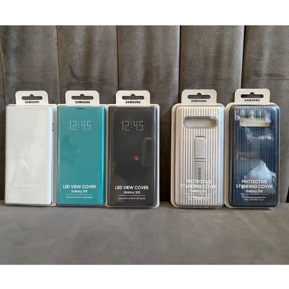 Case Samsung S10 ฝาพับ filp case Clear View Cover/ และ Protective standing ของแท้ % สินค้าใหม่ cover original แท้ศูนย์