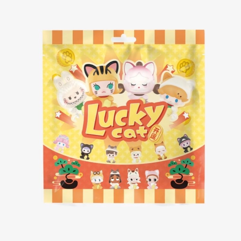 [พร้อมส่ง] POP BEAN Lucky Cat Series ของแท้ แบบซองสุ่ม