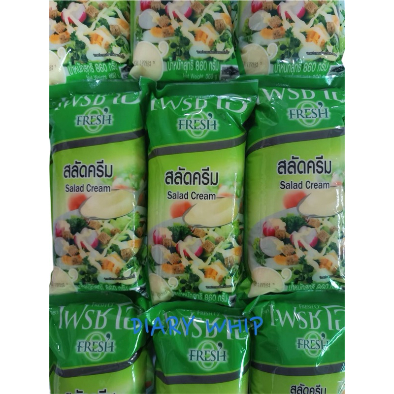 FRESH  O  SALAD  CREAM 860 G.  เฟรสโอ สลัดครีม 860 กรัม