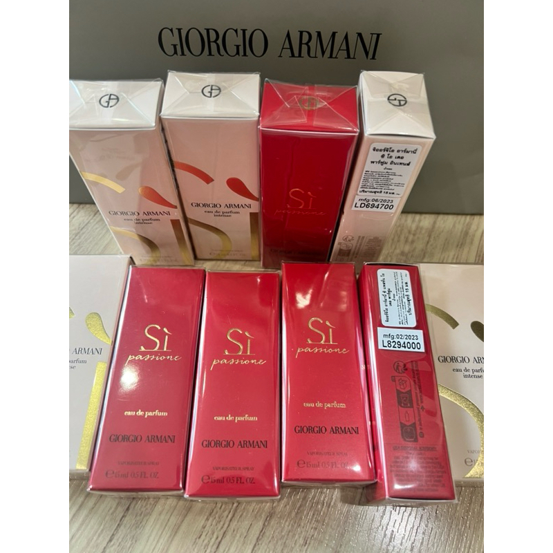 🩷พร้อมส่ง แท้ 🩷 Giordio Armani Edp Si Passione🩷ป้ายไทย