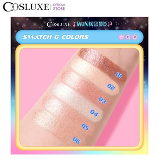 COSLUXE WINK TO THE BLINK BLINK-TWINKLE GLITTER STAR GLITTER EYESHADOW POWDER กลิตเตอร์ อายแชโดว์เนื้อฝุ่น