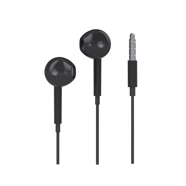 sanamx หูฟัง 3.5mm ไมโครโฟนในตัว เสียงที่ชัดเจน เหมาะสำหรับ 5 6 7 8 x xr 11 12 13 14 pro max se ต้องใช้บลูทูธ