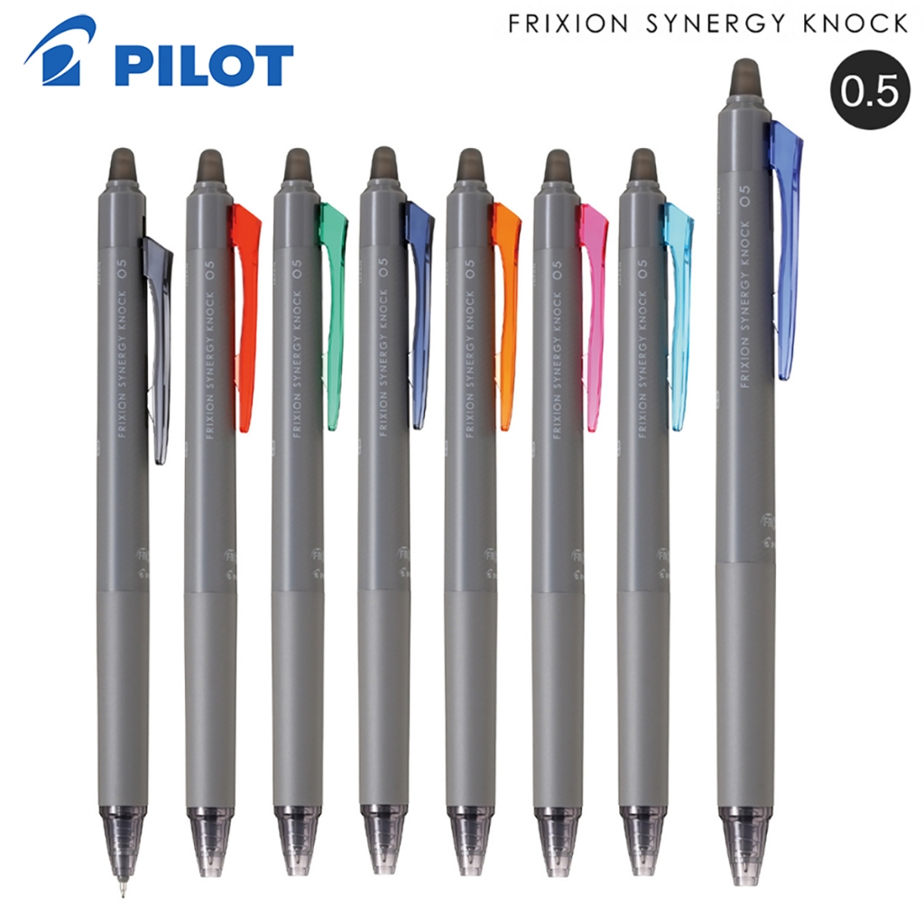 ปากกาลบได้ PILOT FRIXION SYNERGY KNOCK 0.5 mm ของแท้จากญี่ปุ่น / ไส้ปากกาลบได้ Frixion 0.5mm [S24]