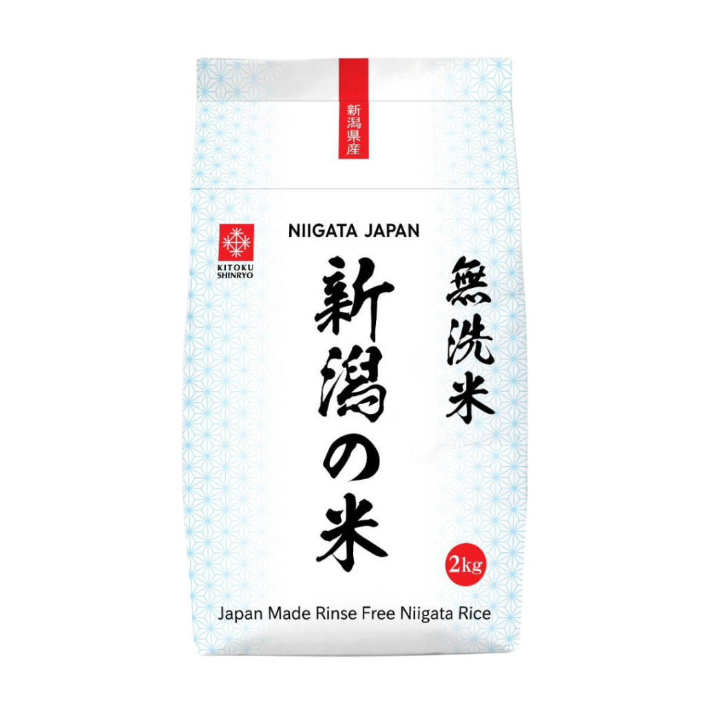 Kitoku - ข้าวญี่ปุ่นแท้ จากเมืองนีงาตะ (นำเข้าจากประเทศญี่ปุ่น) ขนาด 2 กก. / Niigata Rice 2kg. / 新潟米