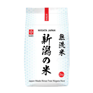Kitoku - ข้าวญี่ปุ่นแท้ จากเมืองนีงาตะ (นำเข้าจากประเทศญี่ปุ่น) ขนาด 2 กก. / Niigata Rice 2kg. / 新潟米