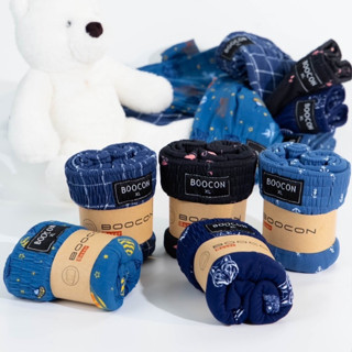 กางเกงบ็อกเซอร์ Boxer Boocon สีโทนเข้ม กางเกงบ๊อกเซอร์ ผ้านิ…