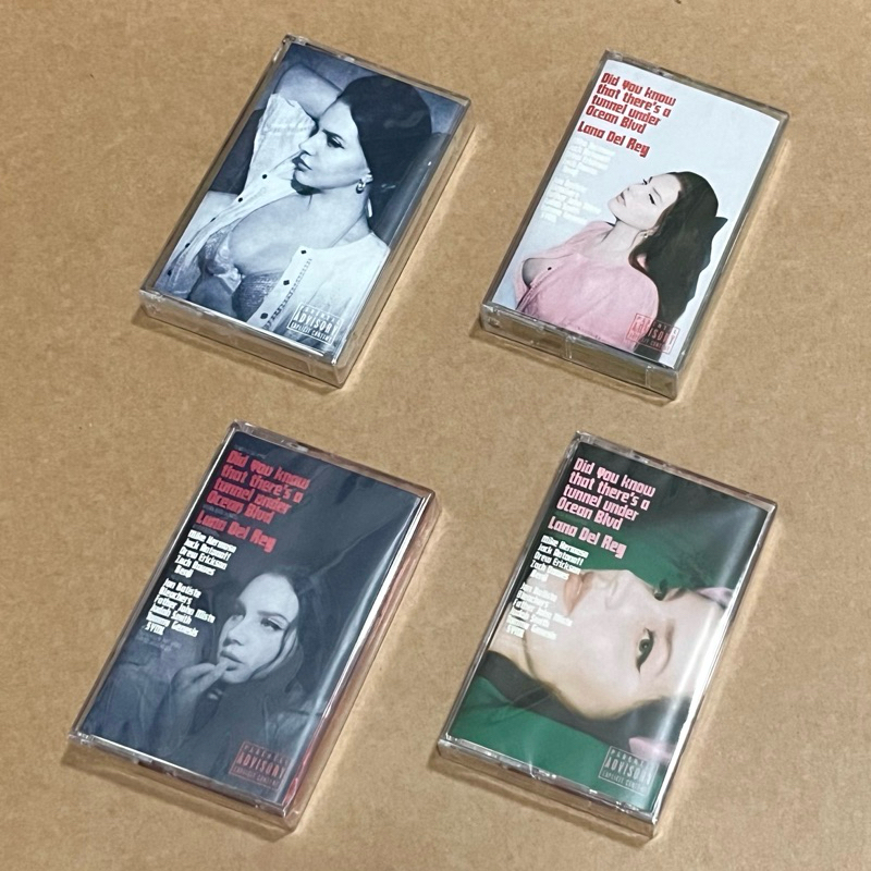เทป Lana Del Rey - Did You Know That There’s A Tunnel Under Ocean Blvd (Cassette Album)