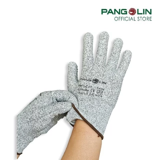 PANGOLIN (แพงโกลิน) ถุงมือกันบาด ระดับ D แบบไม่เคลือบ รุ่น GLVR0054 (Cut Resistant Gloves)