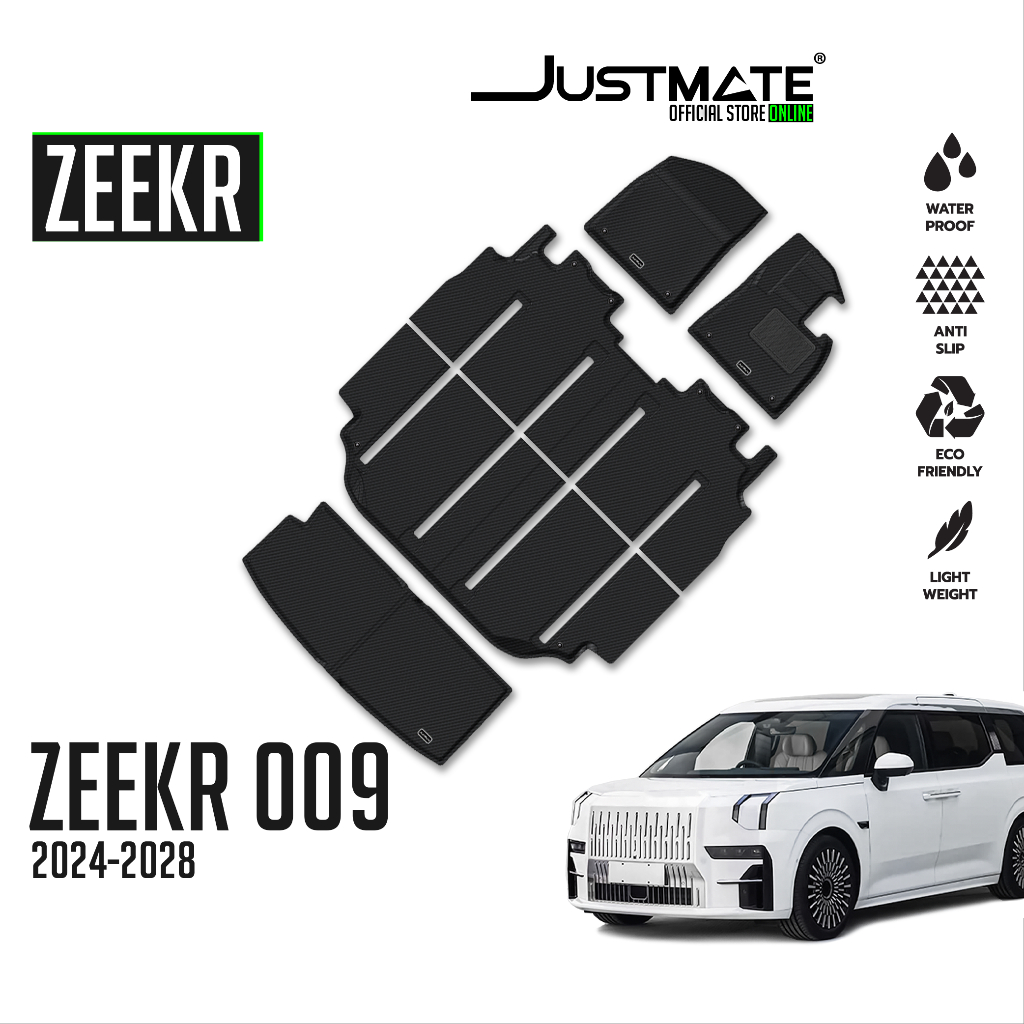 [JUSTMATE] ZEEKR พรมปูพื้นรถยนต์ ZEEKR 009 2024 - 2028