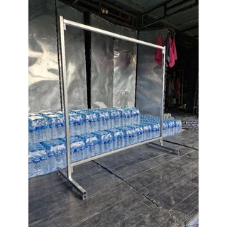 ราวเหล็กกล่อง สูง120×120ชม.//สูง120×240ชม. เหล็กชุปกัลวาในช์ไม่เป็นสนิม