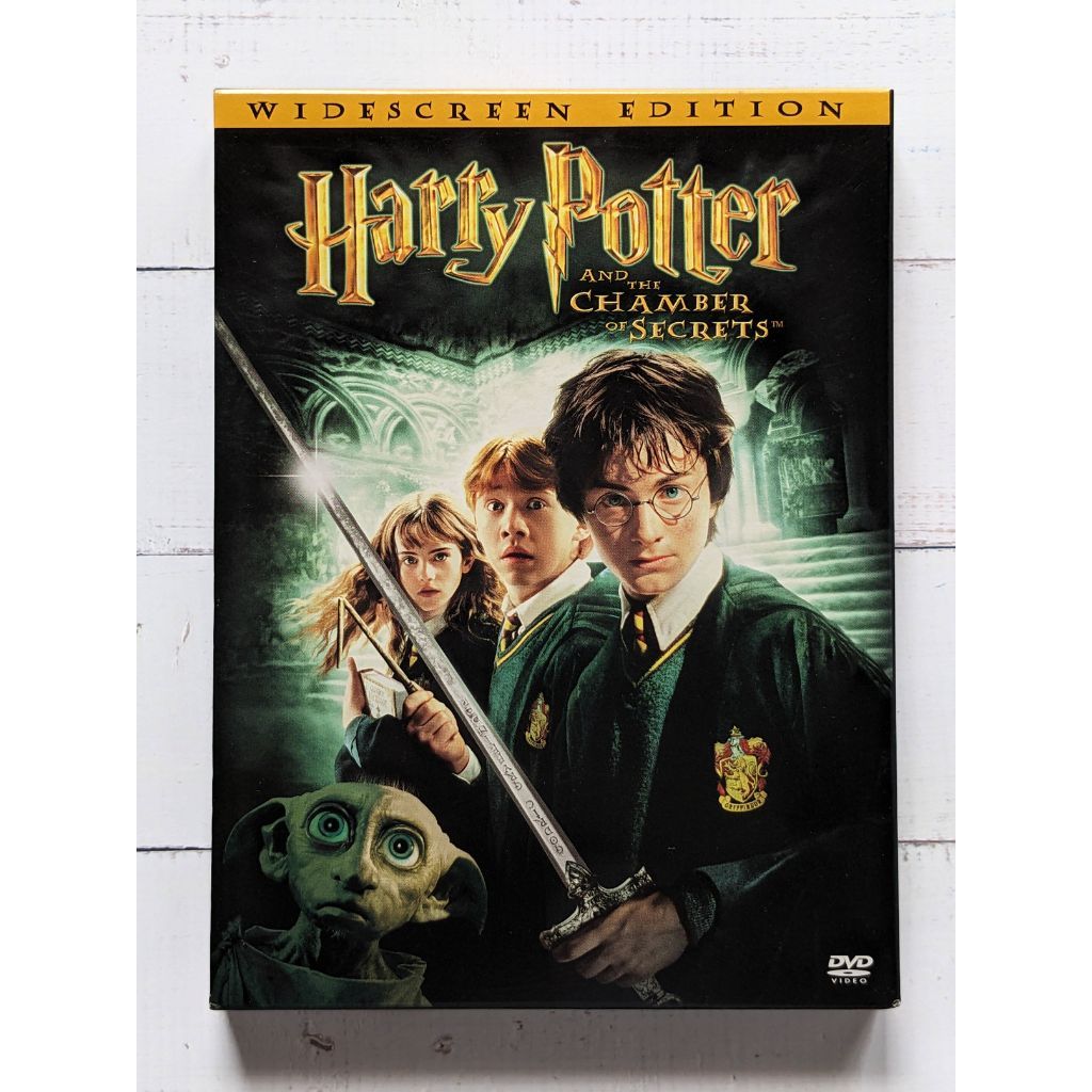 DVD ดีวีดี Harry Potter and the Chamber of Secrets Zone 1 ไม่มีซับไทย ลิขสิทธิ์แท้ สภาพดี 2 Disc