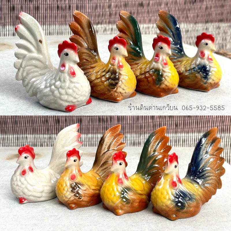 ไก่แจ้ ไก่แจ้มงคล ไก่แจ้เซรามิก งานสวย งานคุณภาพ