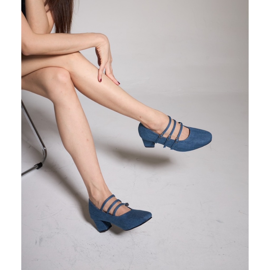 WILA_Shoes รุ่น เบลล่า  รองเท้ารัดส้นสวยๆ