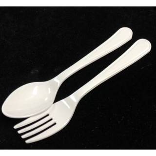 ช้อนส้อมเด็ก เมลามีนเล็ก (ของเด็ก)(ยาว6.25นิ้ว)