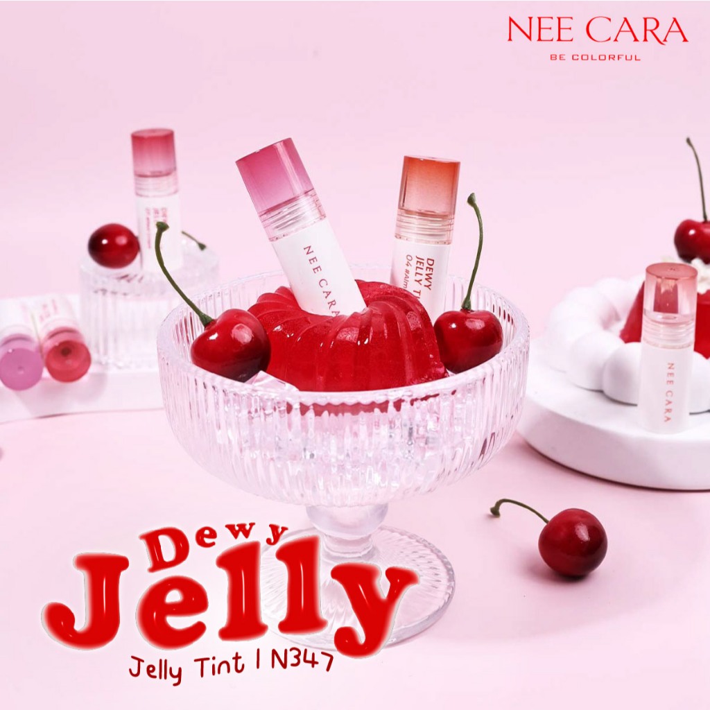 NEE CARA | N347 ลิปดิววี เจลลี่ | DEWY JELLY TINT