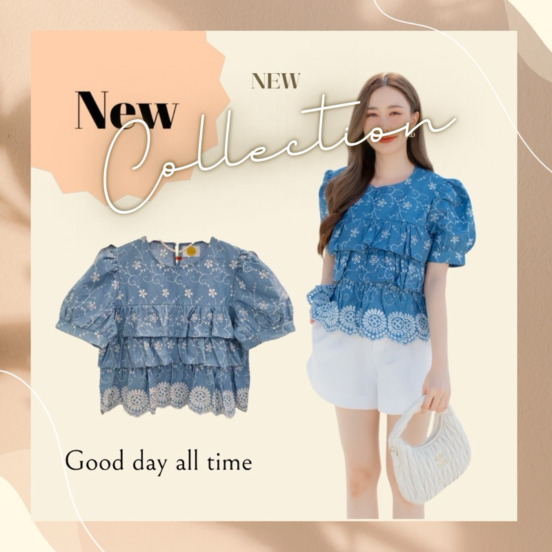 fight เสื้องานปักทั้งตัว ทรงคือใส่มา น่ารัก