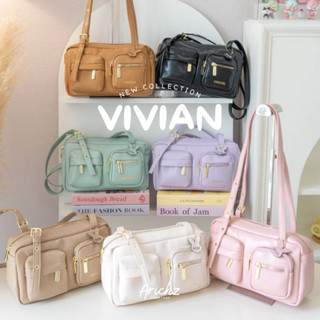 คอลใหม่รุ่น Vivian หนังนุ่มขึ้นเงาสวย งานผลิตเองของแบรนด์ ช่…