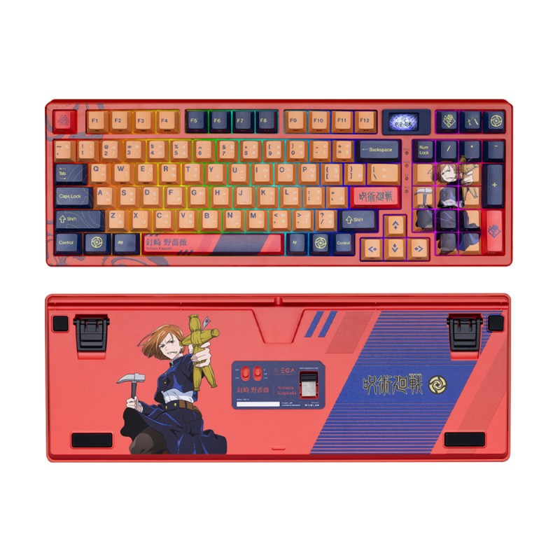 iHAVECPU KEYBOARD (คีย์บอร์ด) EGA X JJK KEYBOARD COLOR (EN/TH)