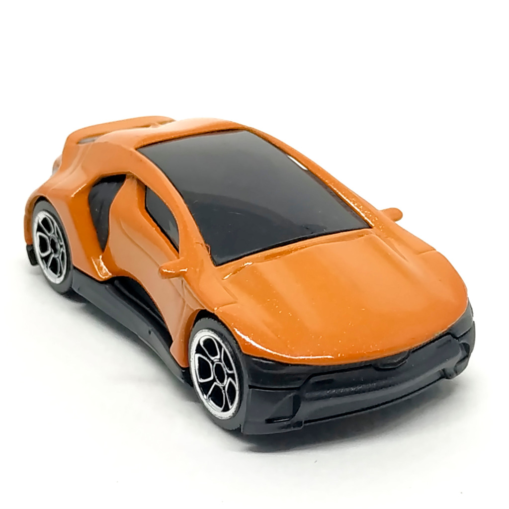 Majorette Concept Car Collection Orange / Blak Base /scale 1/64 (3 inches) no Package