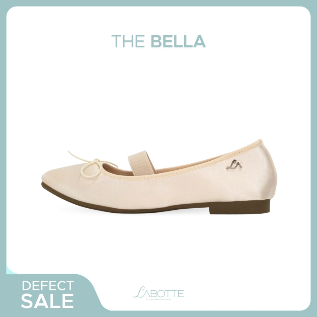 The Bella (Defect) (สินค้ามีตำหนิ) - Labotte.bkk รองเท้าทรงบัลเล่ต์ รองเท้าส้นแบน (T61-16)
