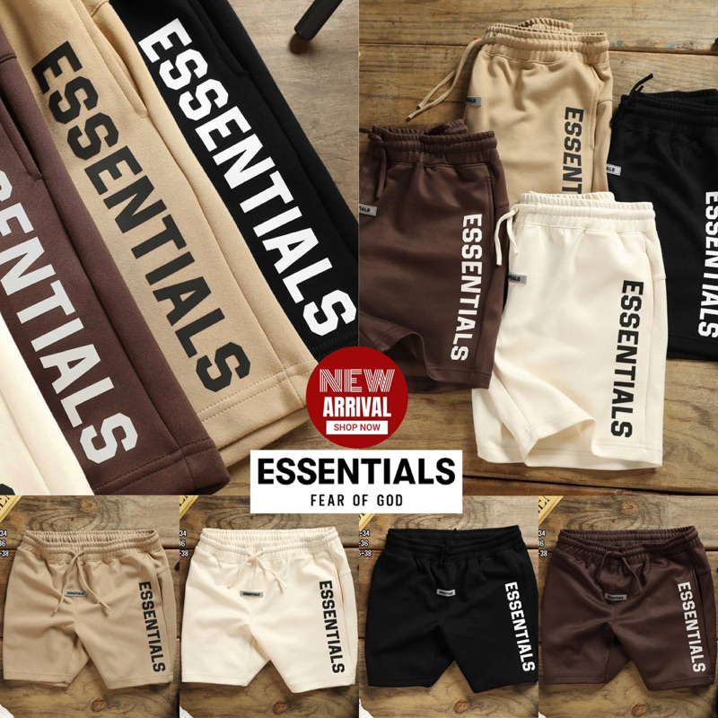 ESSENTIALS SHORT PANTS กางเกงขาสั้นผู้ชาย ESSENTIALS สินค้าจัดส่งไว