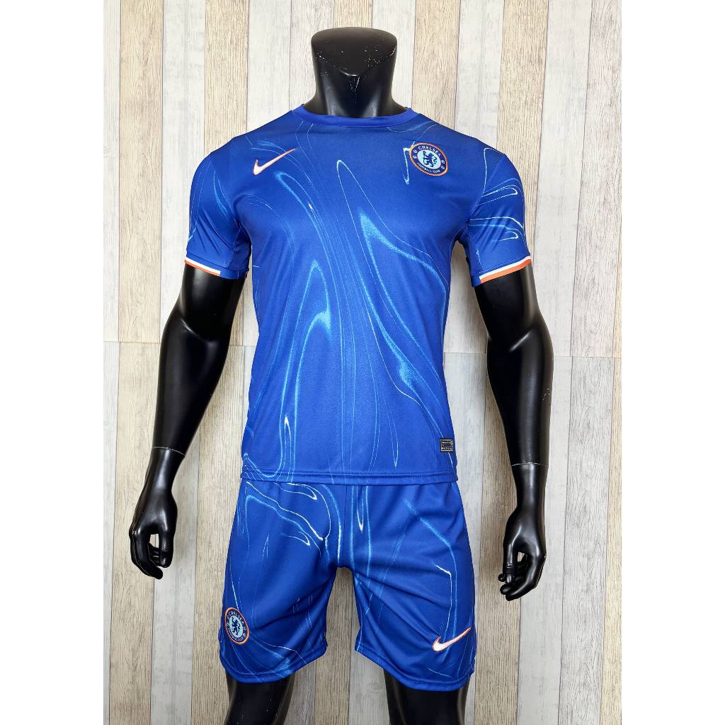 ชุดฟุตบอล ชุดกีฬา กำลังกายผู้ใหญ่ Chelsea 2024/2025 (เสื้อ+กางเกง) เกรด A
