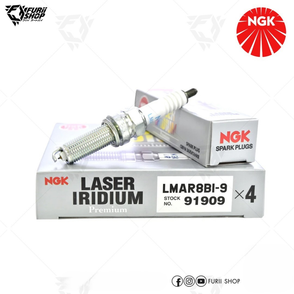 [ สามารถผ่อนชำระบัตรเครดิต/Spaylater ] หัวเทียน NGK LASER IRIDIUM LMAR8BI-9 (91909)