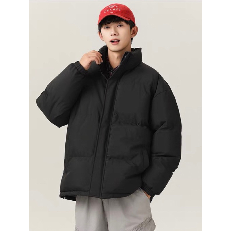 COLOUR BLOCK PUFFER JACKET เสื้อแจ้กเก็ตพัฟเฟอร์