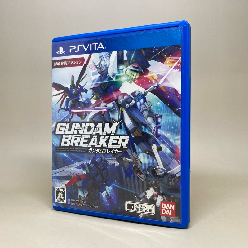 Gundam Breaker PS Vita | PlayStation Vita Original Game | Zone 2 Japan | Japanese | สินค้าแท้ ใช้งาน
