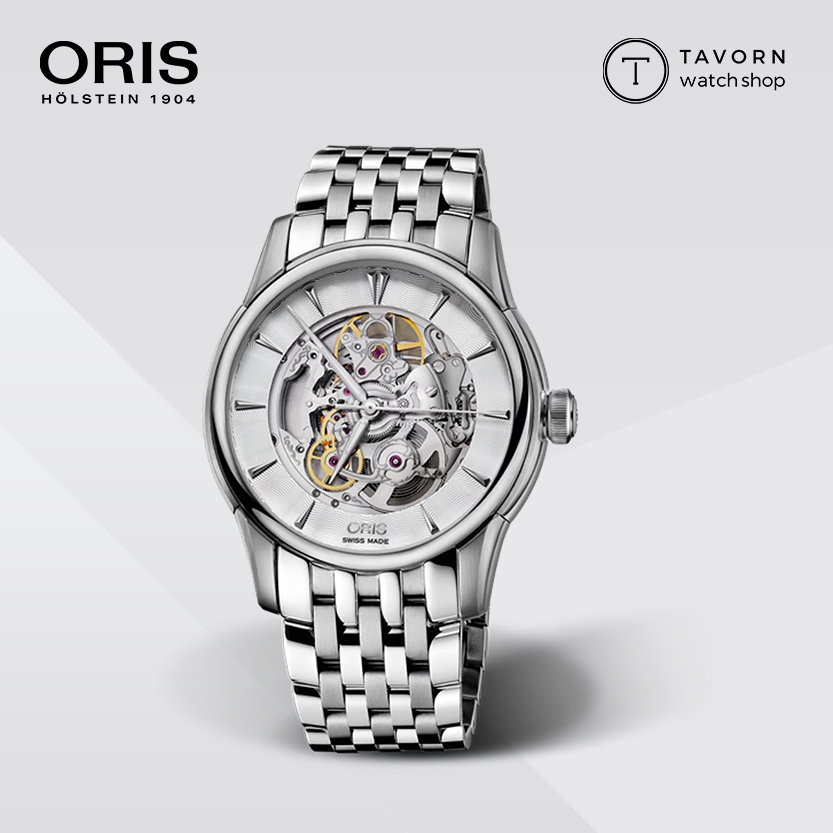 นาฬิกา Oris Artelier Skeleton 40 mm รุ่น 01 734 7670 4051-07 8 21 77