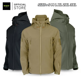 ERORO เสื้อแจ็คเก็ต กันลม กันน้ำ สำหรับเดินป่า Jackets