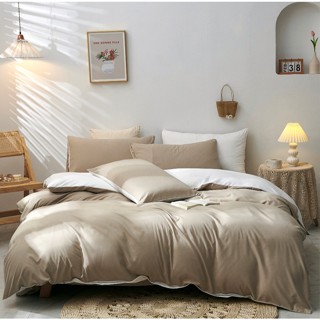 ชุดเครื่องนอนทูโทน  พร้อมผ้านวม ❗พร้อมส่ง❗ 2 สี 2 ด้าน มีทั้…