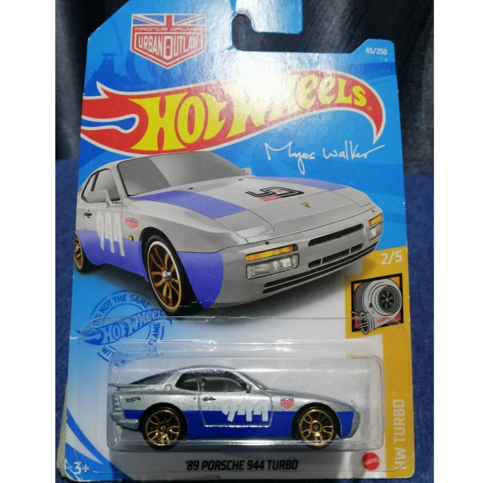 โมเดลรถ HOT WHEELS ‘89 PORSCHE 944 TURBO HW TURBO 2/5 NEW ของใหม่ยังไม่แกะแพ็ค